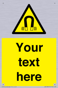 Custom Magnetic Field Sign